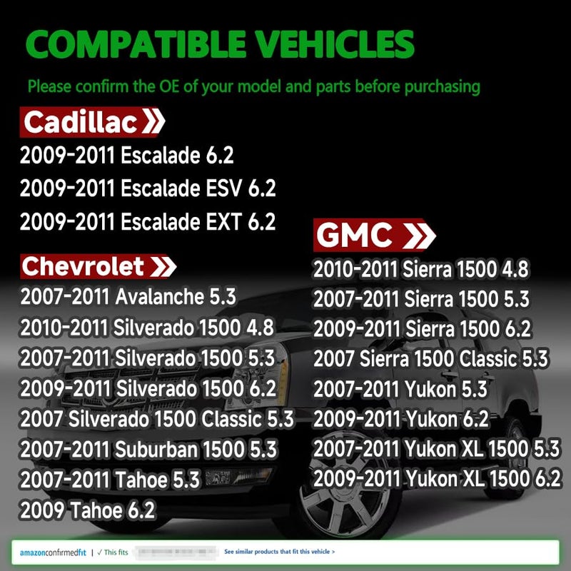 Engine Dancer Gas Cap Fuel Cap GT295 20915990 Compatible with Chevy GMC Cadillac - 2007-2011 Avalanche Silverado 1500 Suburban 1500 Tahoe 2007-2011 Sierra 1500 Yukon 2009-2011 Escalade - Image 2